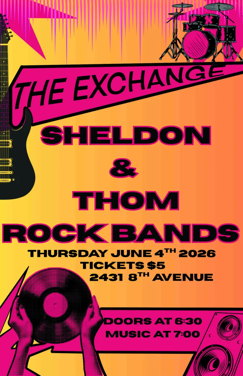 Sheldon & Thom Rock Bands à Exchange/The Club