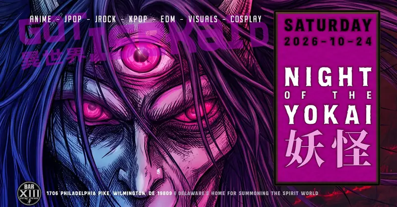 Night of the Yokai à Bar XIII