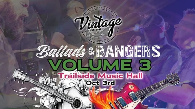Vintage 4.0: Ballads & Bangers at Trailside Music Hall