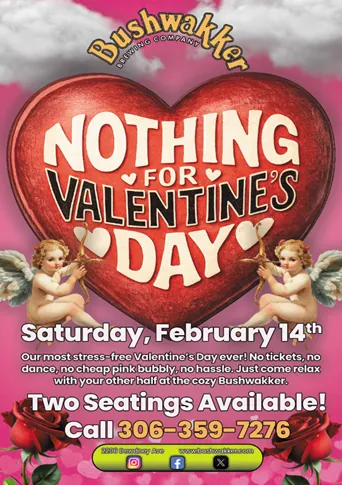 NOTHING FOR VALENTINE’S DAY