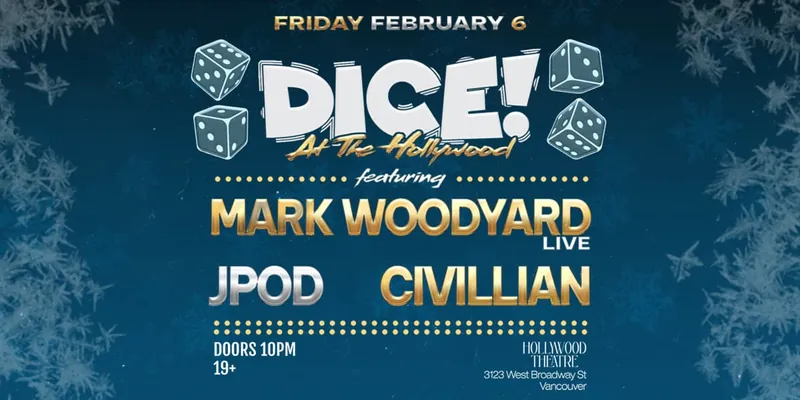 ð² DICE at Hollywood Theatre ð² Mark Woodyard