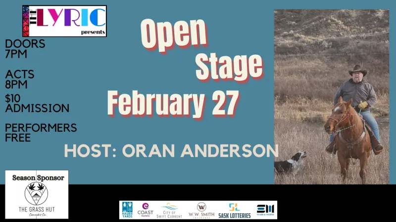 Open Stage: Host Oran Anderson en Lyric Theatre (The)