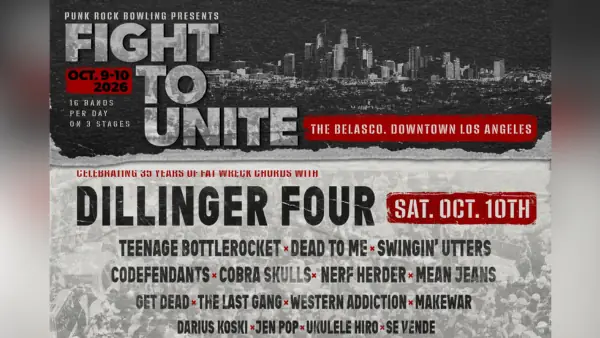Punk Rock Bowling presents Fight to Unite: Celebrating 35 Years of Fat Wreck Chords at The Belasco Theater