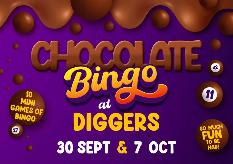 Chocolate Bingo at Diggers