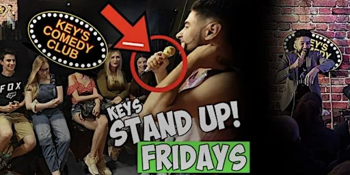 FRIDAYS ALL STARS AT KEYS TORONTO STAND UP COMEDY CLUB COMEDY SHOW