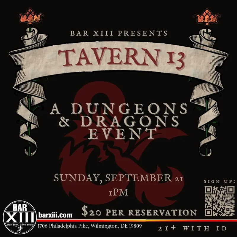 Tavern 13 Dungeon and Dragons