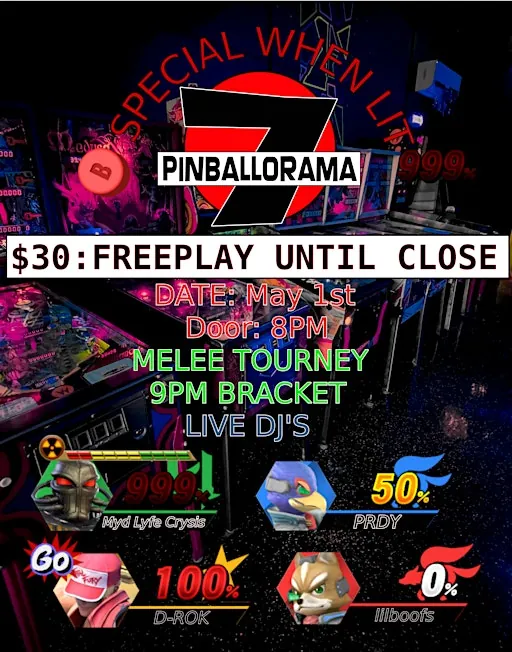 Special When Lit - Pinball Dance Party at 7s Pinballorama
