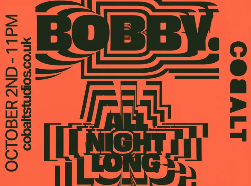BOBBY. — All Night Long at Cobalt Studios