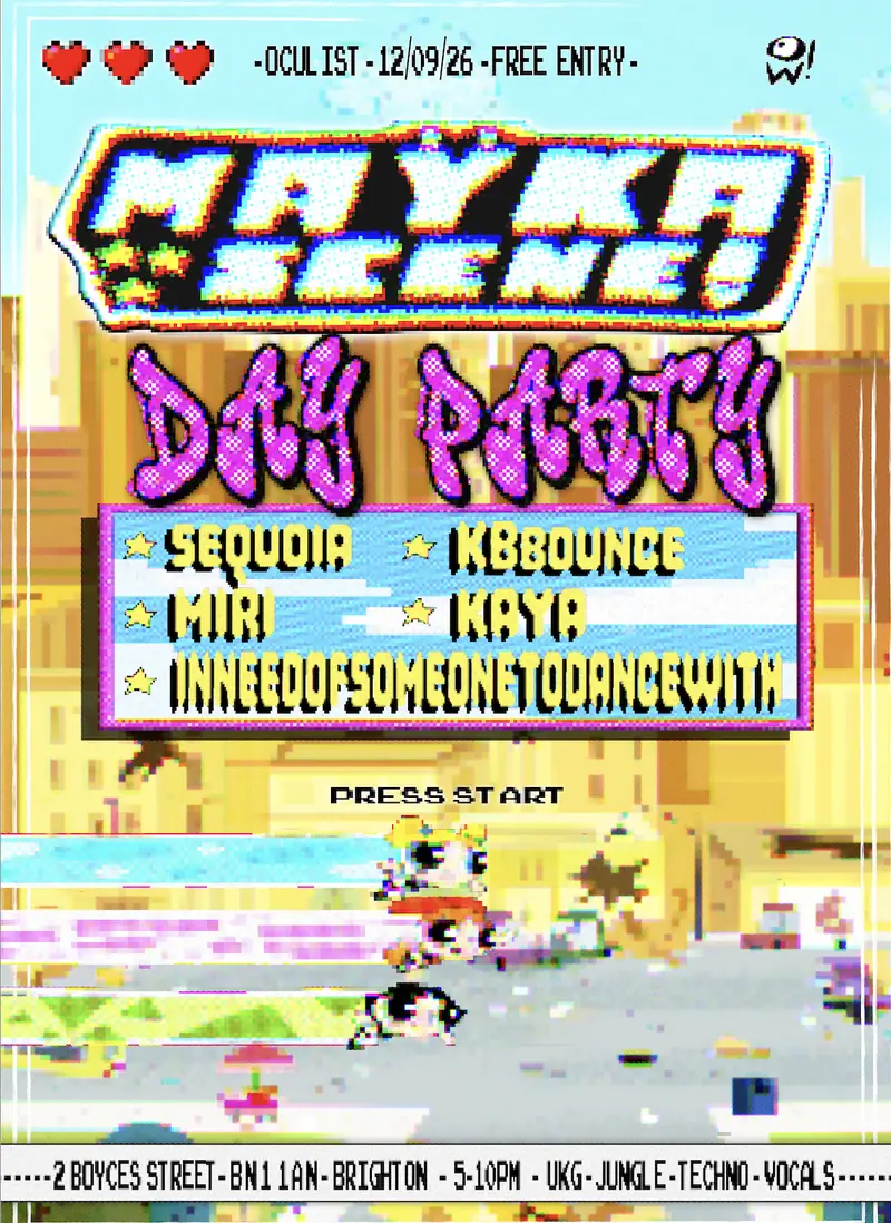 Maÿka Scene: Live Vocals/DJ!! Day Party