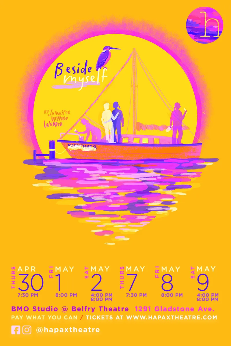 hapax theatre presents: Beside Myself by Jennifer Wynne Webber at Belfry BMO Studio