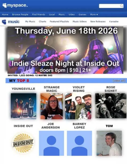 Youngsville * Strange Magic * Violet Rising * Rose Signet à The Historic El Rey Theater