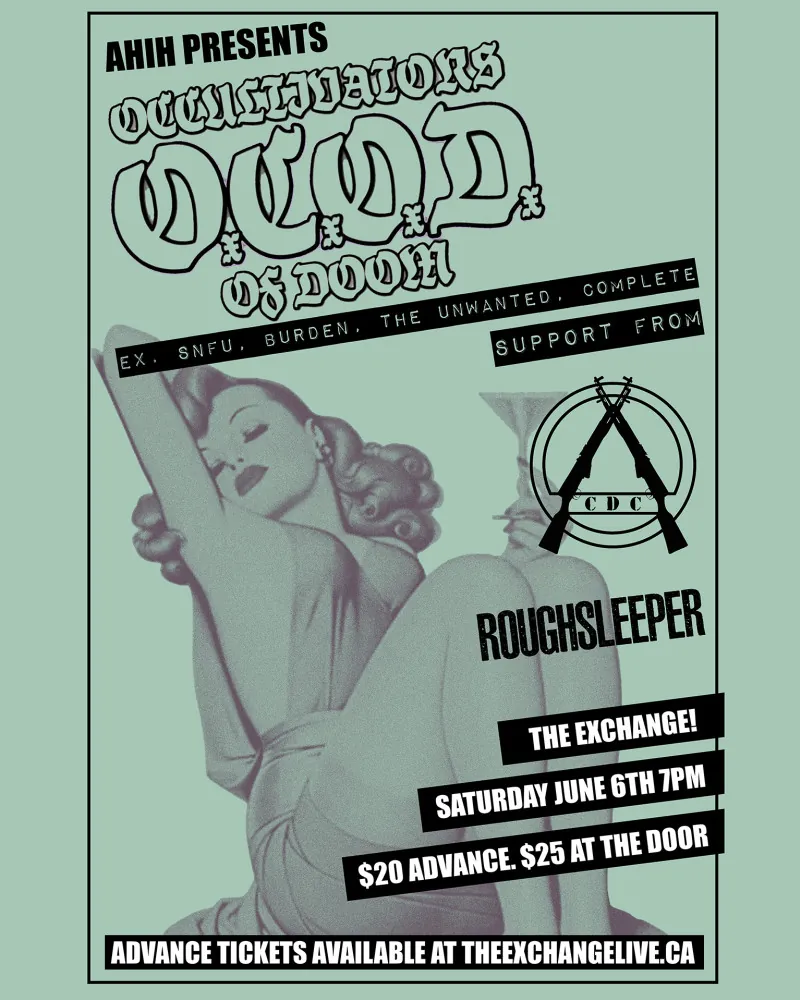 Occultivators of Doom à Exchange/The Club
