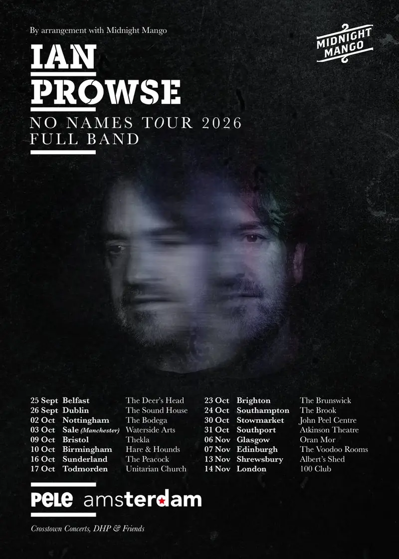Ian Prowse – No Names Tour à Òran Mór