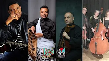 ALPHA YAYA DIALLO - DEO MUNYAKAZI - REZA ABAEE - ENSEMBLE ABSINTHE at Civic Plaza