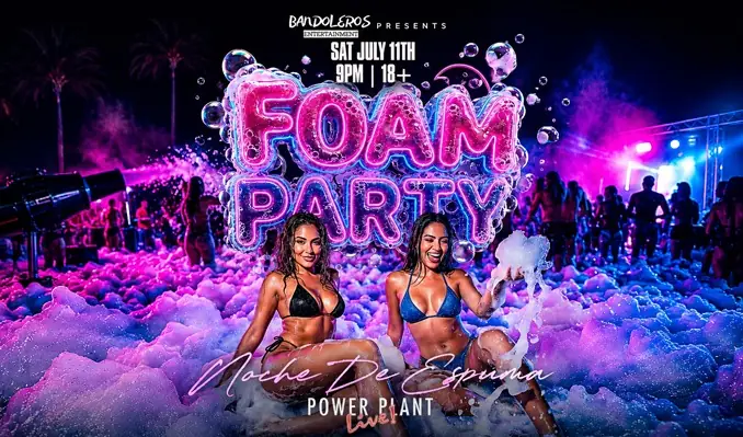 Noche De Espuma - Foam Party