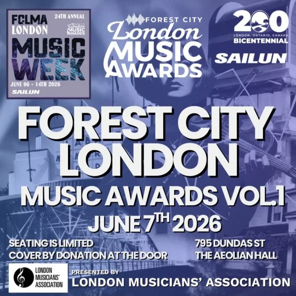 Forest City London Music Awards 2026 à Aeolian Hall