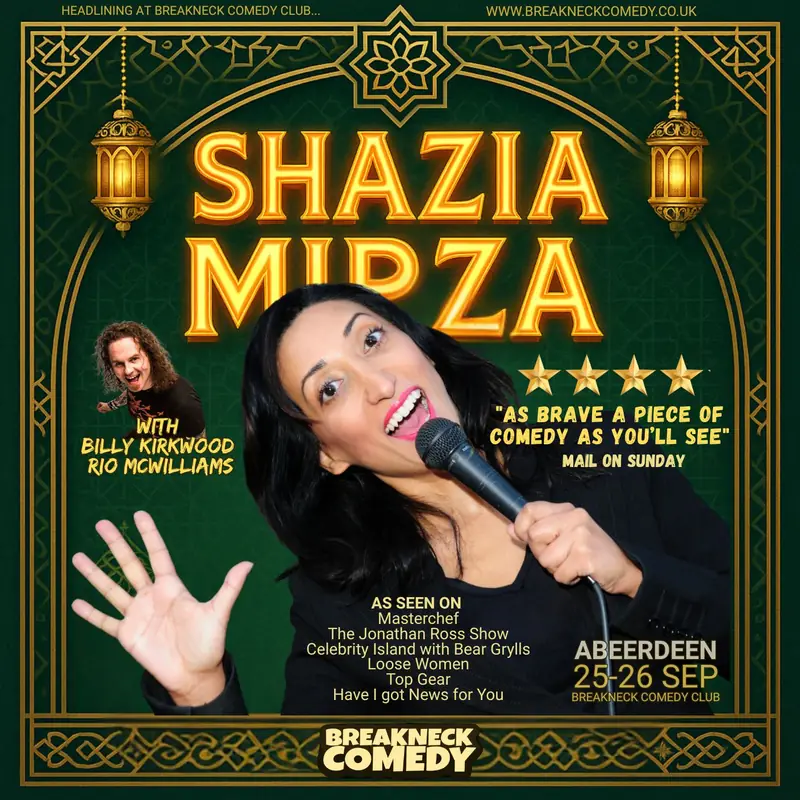 SHAZIA MIRZA à Breakneck Comedy Club