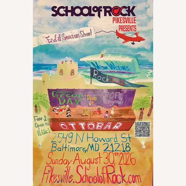 School Of Rock Pikesville End-of-Season Showcase at Ottobar