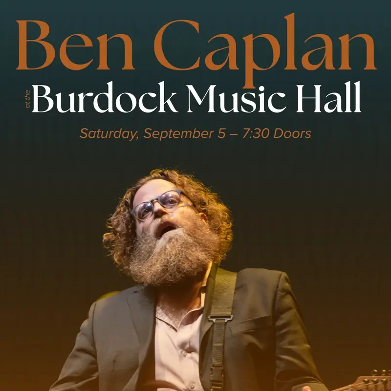 Ben Caplan at Burdock Music Hall