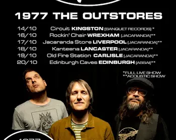 Ash 1977 The Caves Edinburgh Ticket Bundle at The Caves