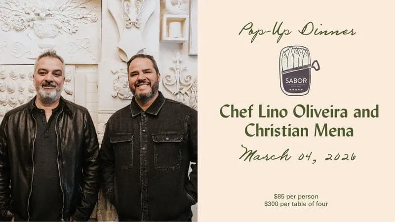 Guest Chef Pop-Up: Sabor Restaurant at Ada Culinary Studio