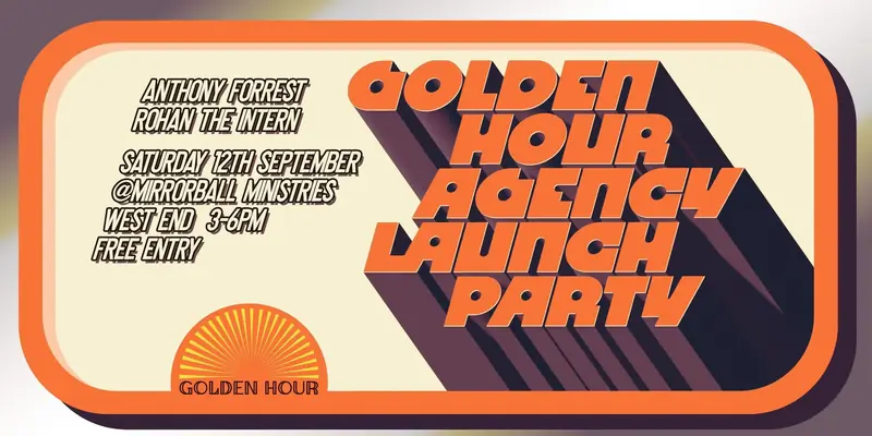 Golden hour: agency launch party en Mirrorball Ministries
