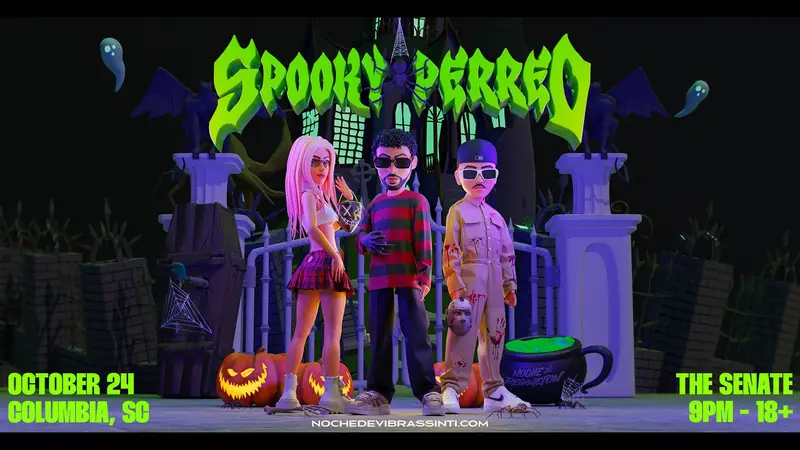 SPOOKY PERREO - Halloween Reggaeton Dance Party en The Senate