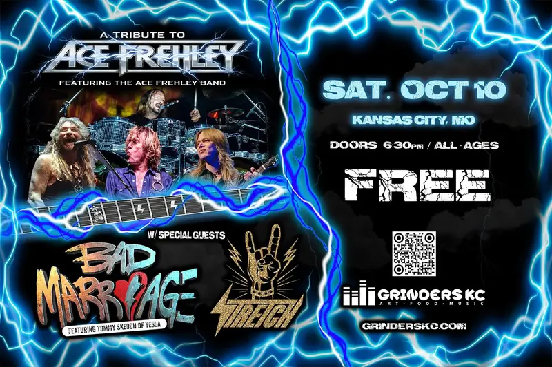 Ace Frehley Band - A Tribute to Ace Frehley - FREE Concert! en Grinders KC