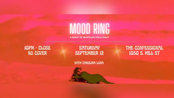 Manchester Orchestra After Party: Mood Ring - A Night of Whatever Feels Right@ The Confessional à The Belasco Theater