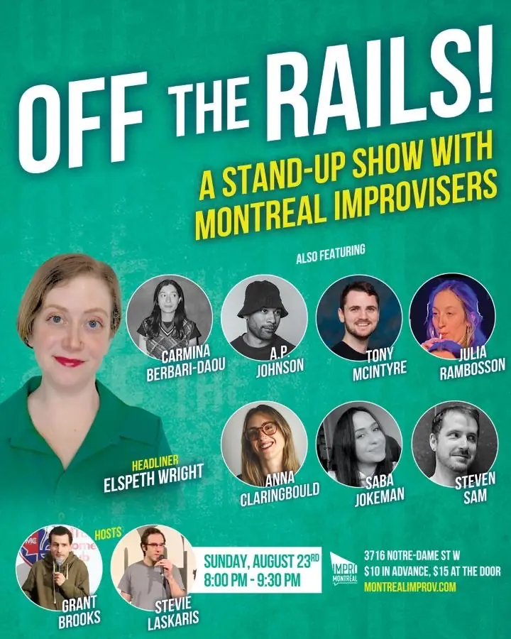 Off The Rails at Impro Montréal / Montreal Improv