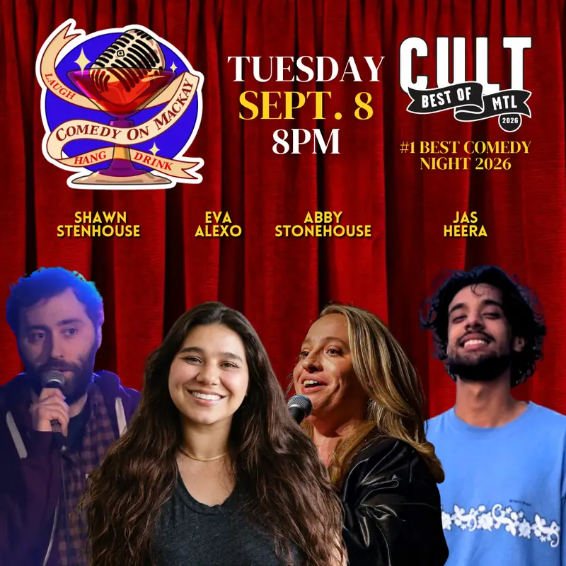 Tuesday Night Stand-Up Comedy Montreal at N sur Mackay