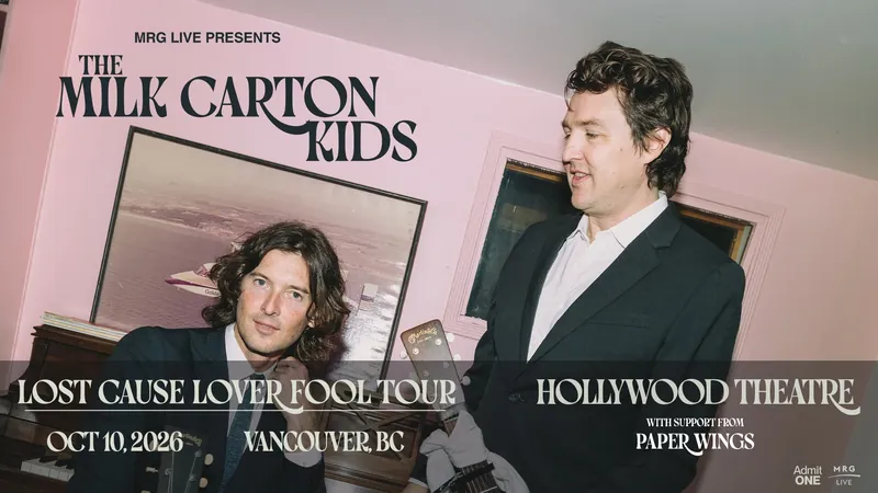 Milk Carton Kids à Hollywood Theatre