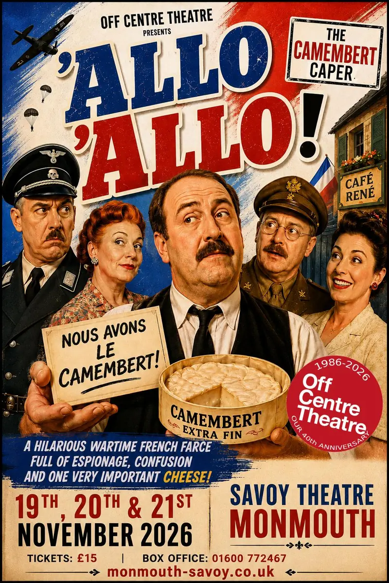 ‘Allo ‘Allo: The Camembert Caper à Savoy Theatre