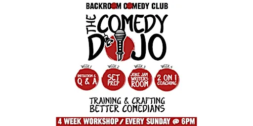 Comedy Dojo: A 4-Week Stand-Up Comedy Program (Live Feedback