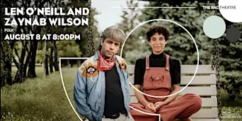 Len O'Neill and Zaynab Wilson at Rotary Arts Centre