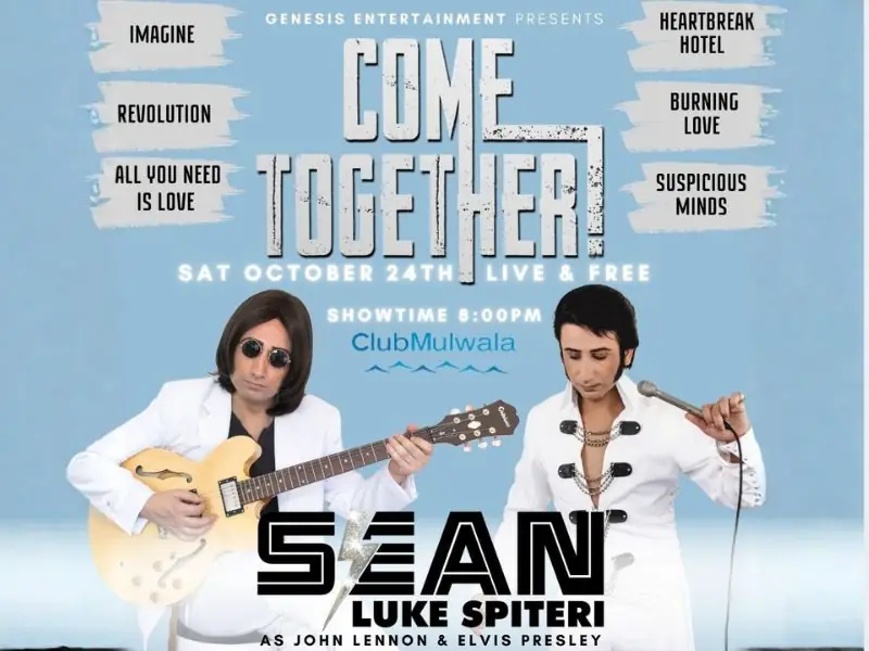 Come Together - A Tribute to John Lennon & Elvis Presley à Club Mulwala