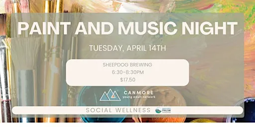 Paint & Music Night at Sheepdog Brewing