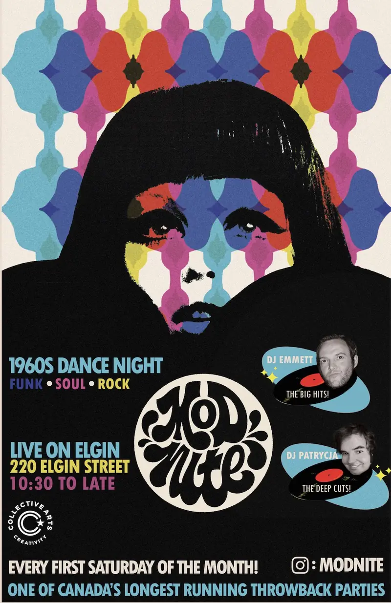 MoD NITE: 1960's Rock & Soul Dance Party at LIVE! on Elgin