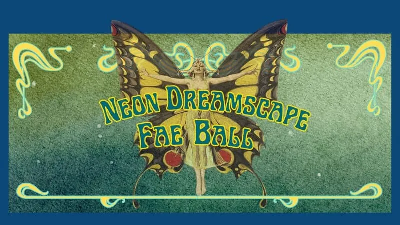 Neon Dreamscape Fae Ball