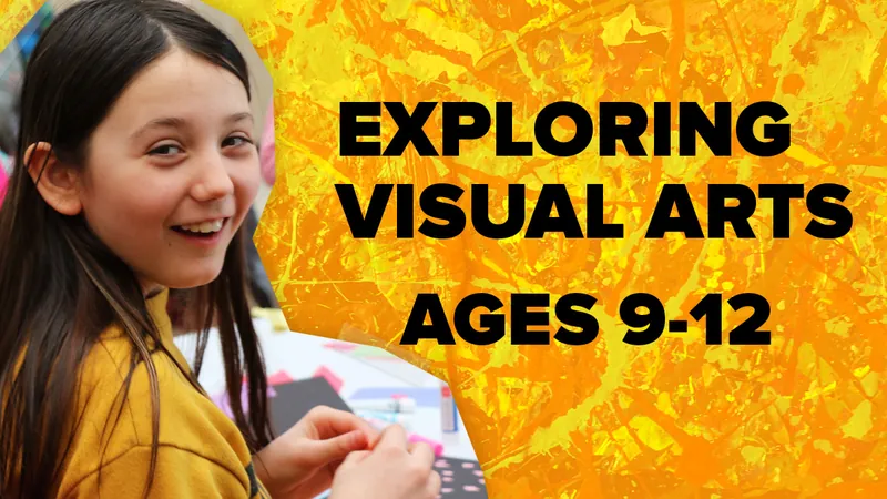 Exploring Visual Arts Ages 9-12 at Confederation Centre of the Arts