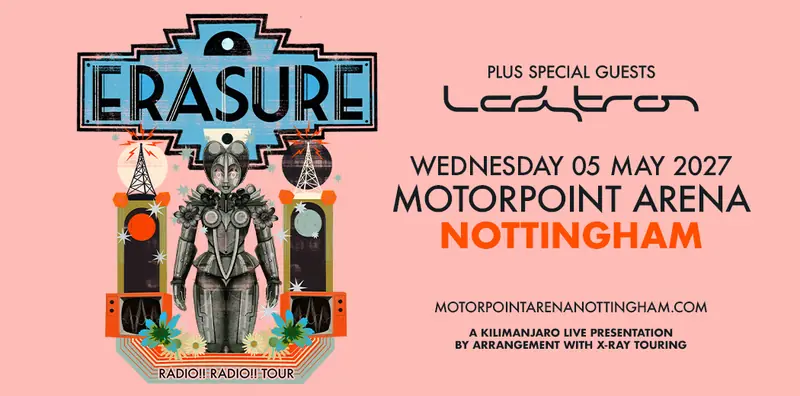 Erasure à Motorpoint Arena