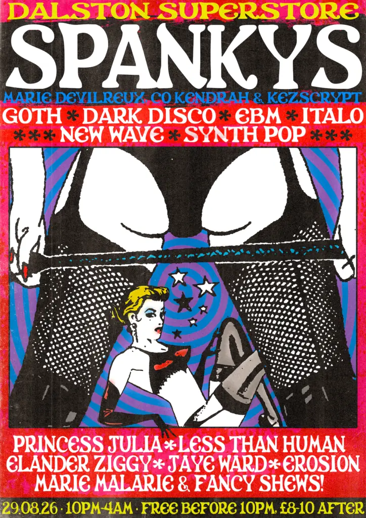 SPANKYS: GOTH DISCO! at Dalston Superstore