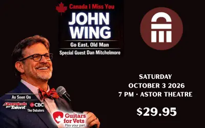 John Wing at The Astor Theatre