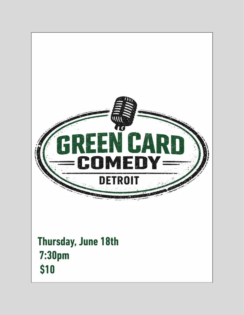Green Card Comedy à Go Comedy! Improv Theater