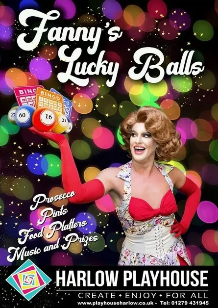 Fanny’s Lucky Balls – October en Harlow Playhouse