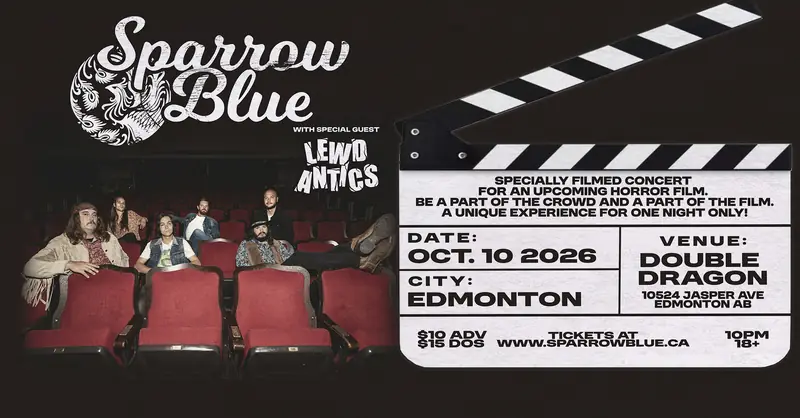 Sparrow Blue Live on Set and in Concert en Double Dragon