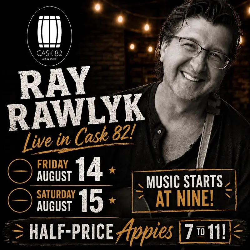 Ray Rawlyk at Cask 82