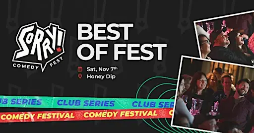 Best of the Fest! STAND-UP à Honey Dip