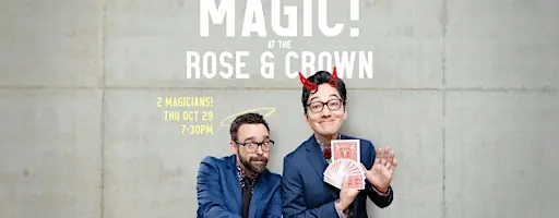 [Banff] Magic! at the Rose & Crown at Rose & Crown Banff