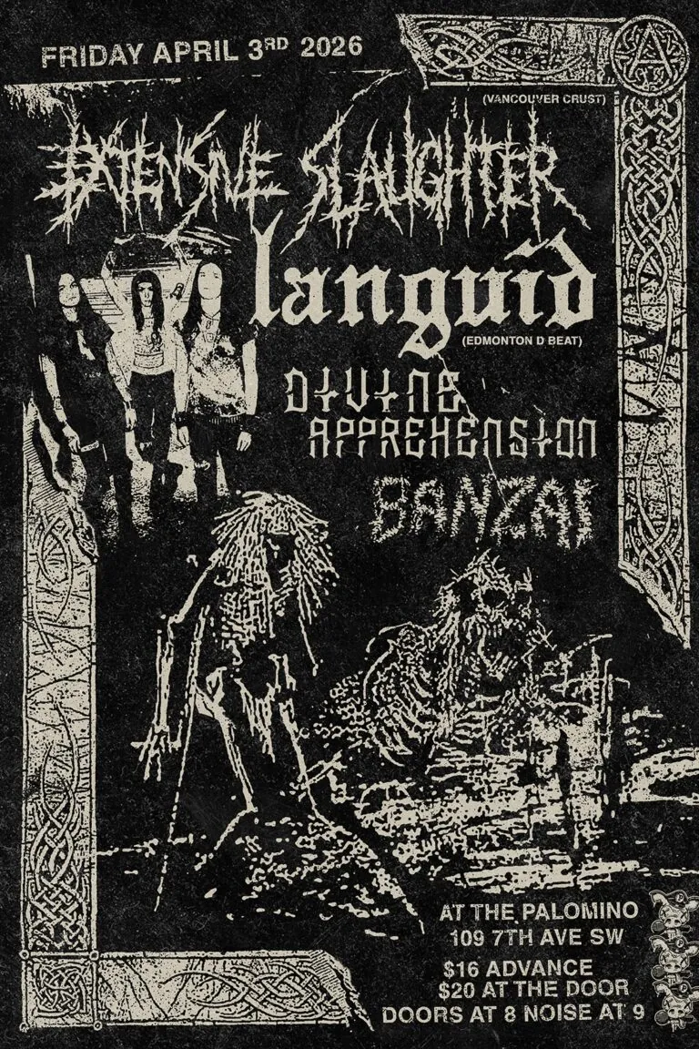 EXTENSIVE SLAUGHTER, LANGUID, DIVINE APPREHENSION, BANZAI